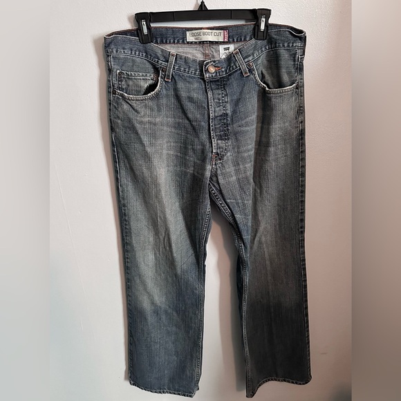 Levi’s Jeans/Levi’s 567(Discontinued)Loose Bootcut 36/34 100% cotton jeans - Picture 1 of 7
